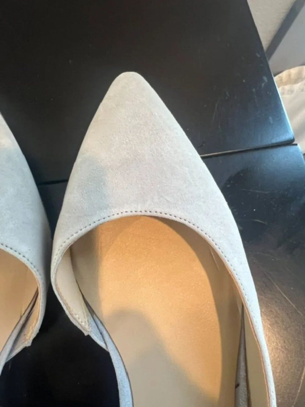 Cove Gray Suede Shoes